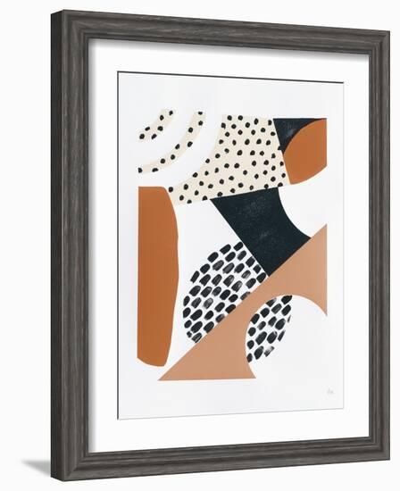 Luminous Tumble II Warm-Laura Marshall-Framed Art Print