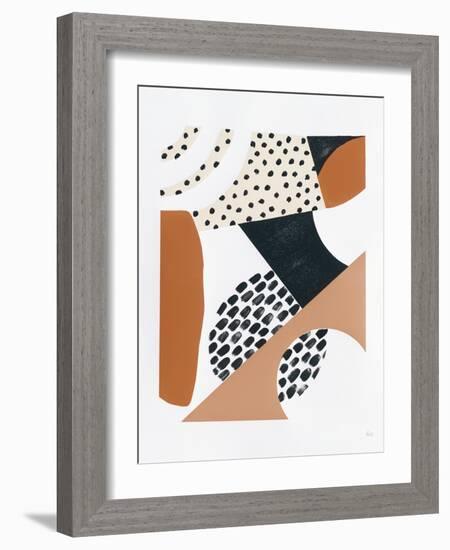 Luminous Tumble II Warm-Laura Marshall-Framed Art Print