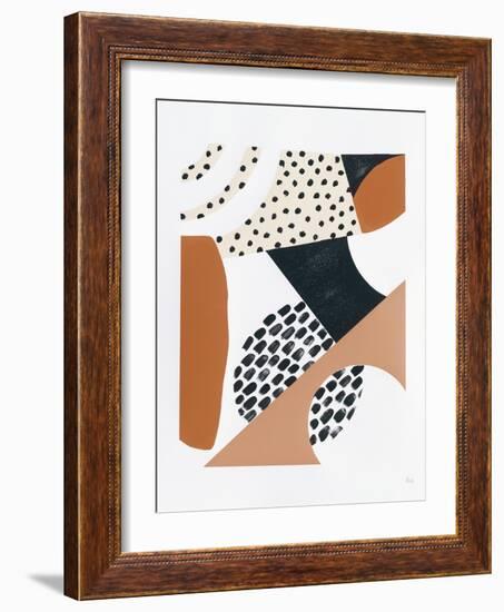 Luminous Tumble II Warm-Laura Marshall-Framed Art Print