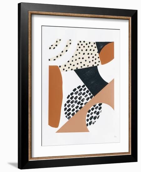 Luminous Tumble II Warm-Laura Marshall-Framed Art Print