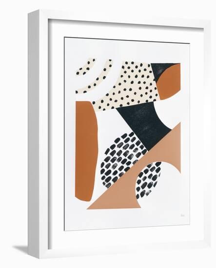 Luminous Tumble II Warm-Laura Marshall-Framed Art Print