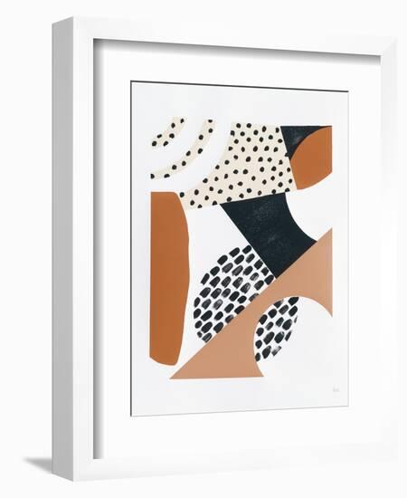 Luminous Tumble II Warm-Laura Marshall-Framed Art Print