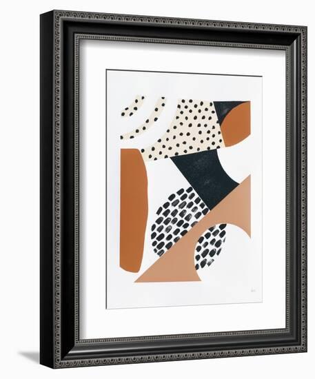 Luminous Tumble II Warm-Laura Marshall-Framed Art Print