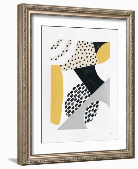 Luminous Tumble II Yellow-Laura Marshall-Framed Art Print