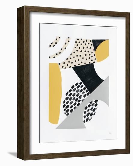 Luminous Tumble II Yellow-Laura Marshall-Framed Art Print