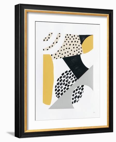 Luminous Tumble II Yellow-Laura Marshall-Framed Art Print