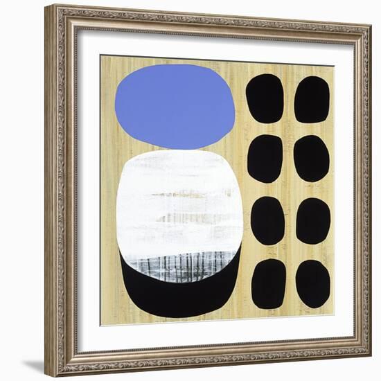 Luna Azul I-Mary Calkins-Framed Premium Giclee Print