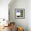 Luna Azul I-Mary Calkins-Framed Premium Giclee Print displayed on a wall