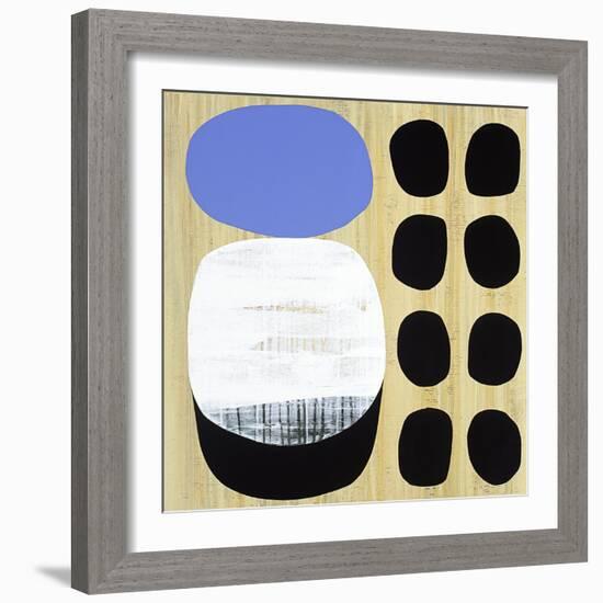 Luna Azul I-Mary Calkins-Framed Giclee Print