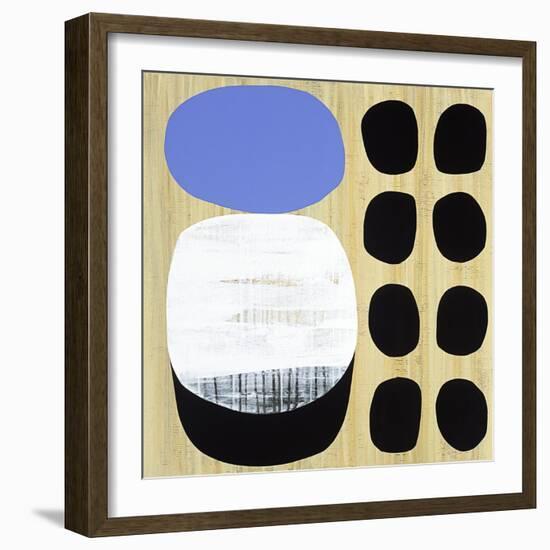 Luna Azul I-Mary Calkins-Framed Giclee Print