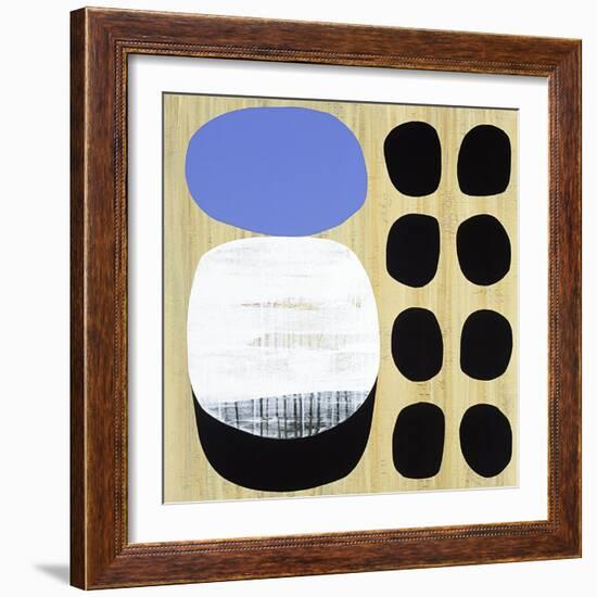 Luna Azul I-Mary Calkins-Framed Giclee Print