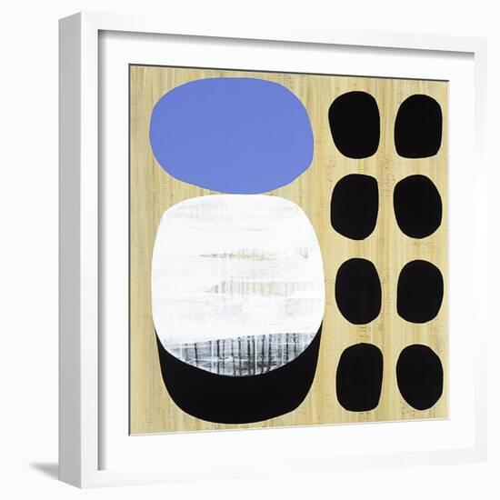 Luna Azul I-Mary Calkins-Framed Giclee Print