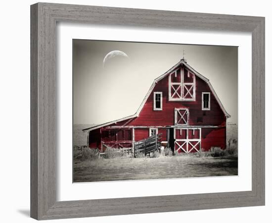 Luna Barn-Mindy Sommers - Photography-Framed Giclee Print