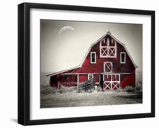 Luna Barn-Mindy Sommers - Photography-Framed Giclee Print