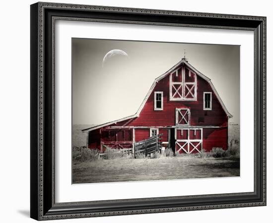Luna Barn-Mindy Sommers - Photography-Framed Giclee Print