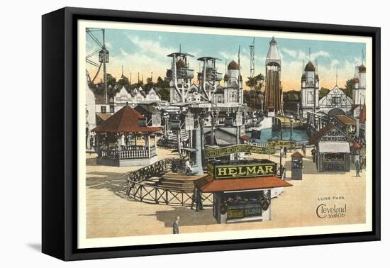 Luna Park, Cleveland-null-Framed Stretched Canvas