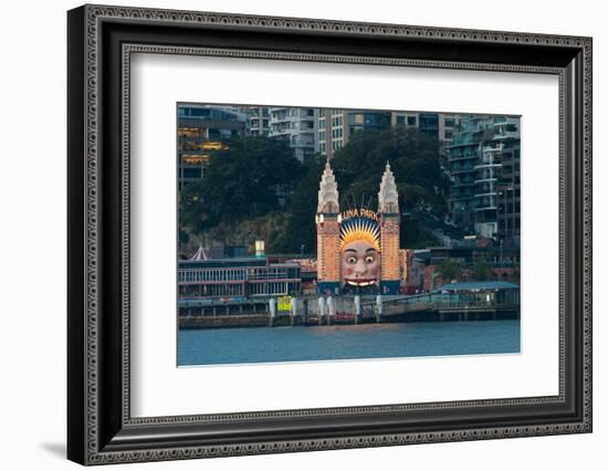 Luna Park on Milsons Point, Sydney, New South Wales, Australia-null-Framed Photographic Print