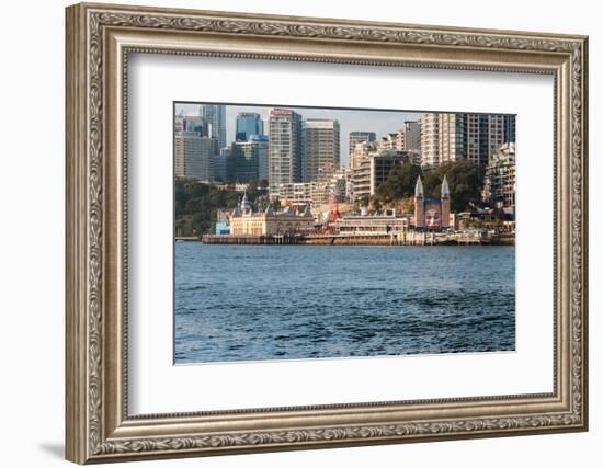 Luna Park on Milsons Point, Sydney, New South Wales, Australia-null-Framed Photographic Print