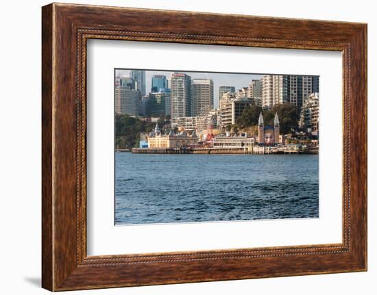 Luna Park on Milsons Point, Sydney, New South Wales, Australia-null-Framed Photographic Print