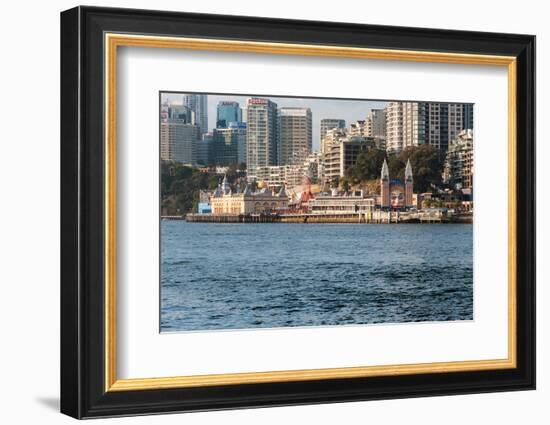 Luna Park on Milsons Point, Sydney, New South Wales, Australia-null-Framed Photographic Print