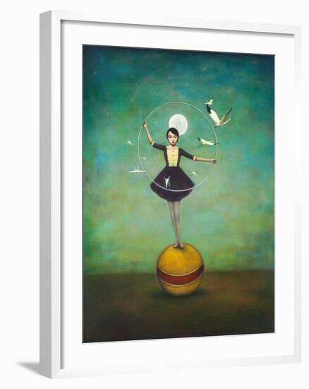 Luna’s Circle-Duy Huynh-Framed Art Print