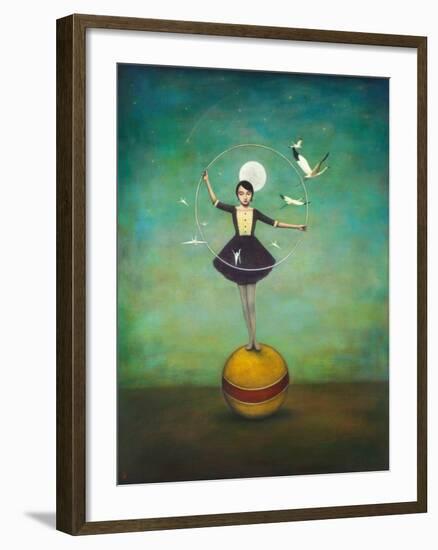 Luna’s Circle-Duy Huynh-Framed Art Print