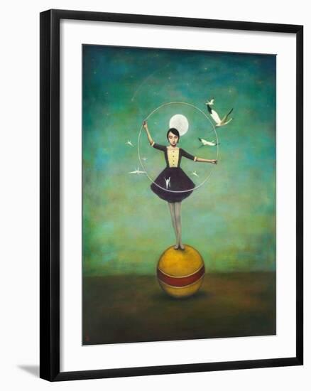 Luna’s Circle-Duy Huynh-Framed Art Print