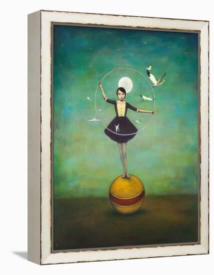 Luna’s Circle-Duy Huynh-Framed Stretched Canvas