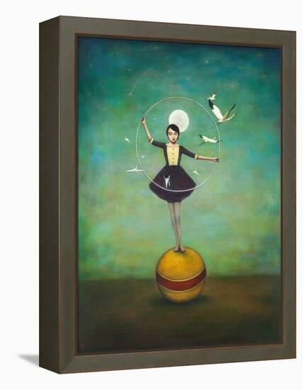 Luna’s Circle-Duy Huynh-Framed Stretched Canvas