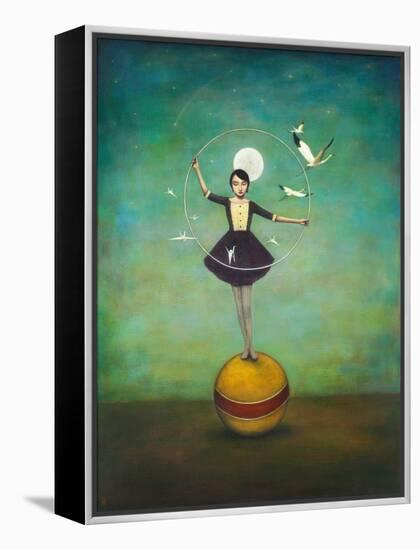 Luna’s Circle-Duy Huynh-Framed Stretched Canvas