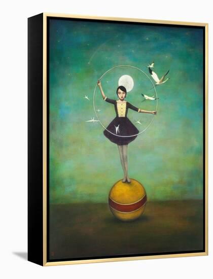 Luna’s Circle-Duy Huynh-Framed Stretched Canvas