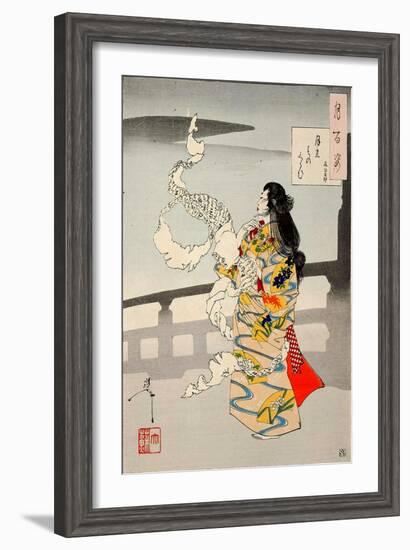 Lunacy, One Hundred Aspects of the Moon-Yoshitoshi Tsukioka-Framed Giclee Print