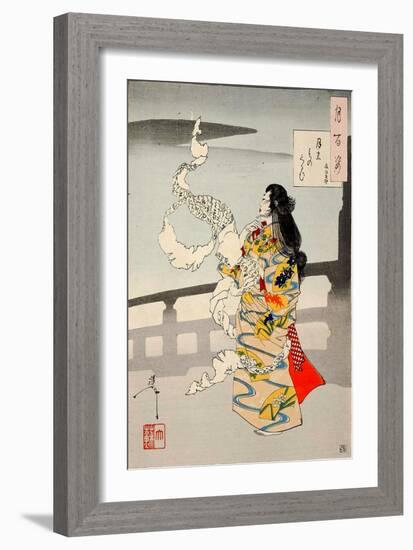 Lunacy, One Hundred Aspects of the Moon-Yoshitoshi Tsukioka-Framed Giclee Print