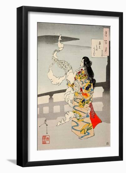 Lunacy, One Hundred Aspects of the Moon-Yoshitoshi Tsukioka-Framed Giclee Print