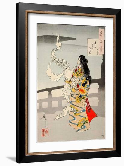 Lunacy, One Hundred Aspects of the Moon-Yoshitoshi Tsukioka-Framed Giclee Print