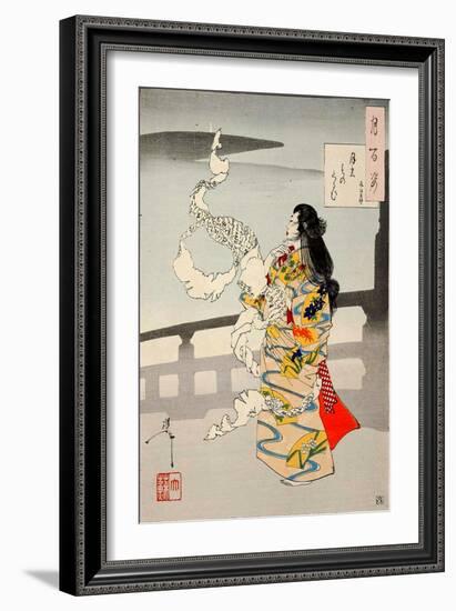 Lunacy, One Hundred Aspects of the Moon-Yoshitoshi Tsukioka-Framed Giclee Print