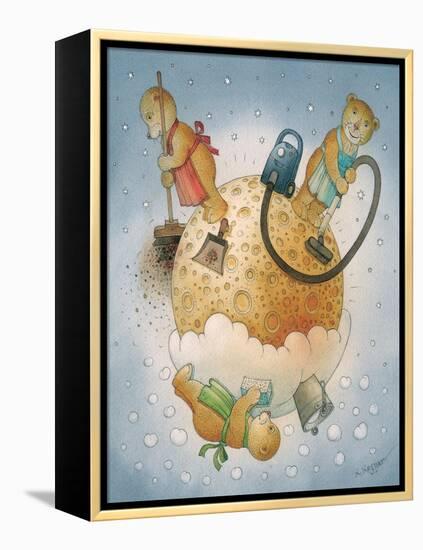 Lunar Bears, 2006-Kestutis Kasparavicius-Framed Premier Image Canvas