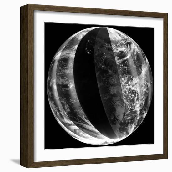 Lunar Eclipse-Stocktrek Images-Framed Photographic Print