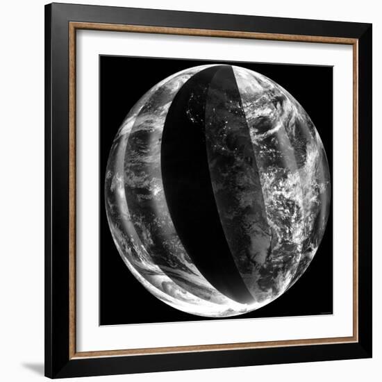 Lunar Eclipse-Stocktrek Images-Framed Photographic Print