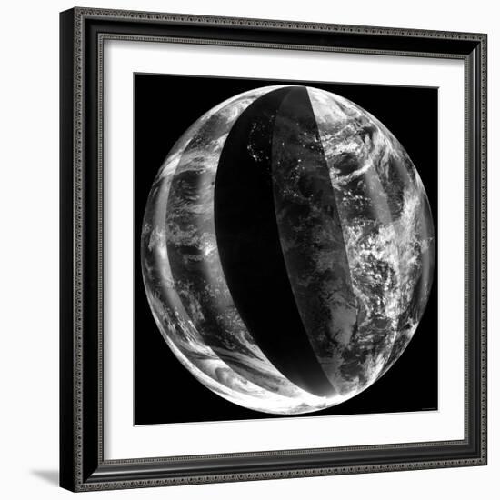 Lunar Eclipse-Stocktrek Images-Framed Photographic Print