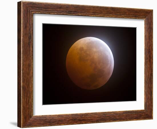 Lunar Eclipse-Stocktrek Images-Framed Photographic Print