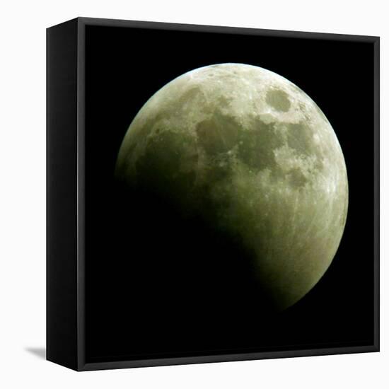 Lunar Eclipse-Harry Cabluck-Framed Premier Image Canvas