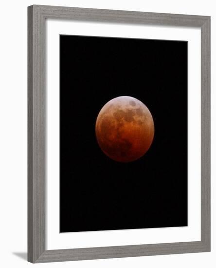 Lunar Eclipse-Alan Diaz-Framed Photographic Print