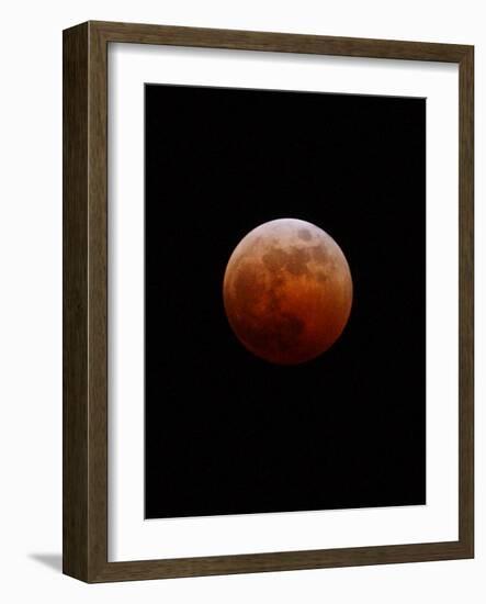 Lunar Eclipse-Alan Diaz-Framed Photographic Print