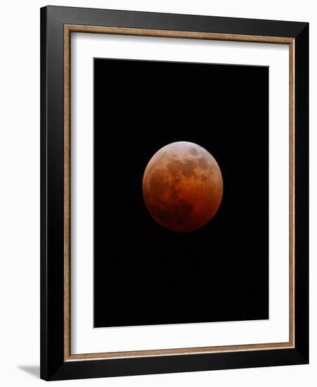 Lunar Eclipse-Alan Diaz-Framed Photographic Print