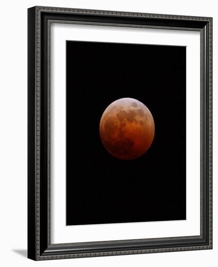 Lunar Eclipse-Alan Diaz-Framed Photographic Print