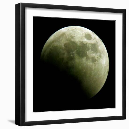 Lunar Eclipse-Harry Cabluck-Framed Photographic Print