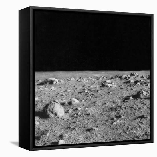 Lunar Surface, Apollo 14 Mission-Science Source-Framed Premier Image Canvas