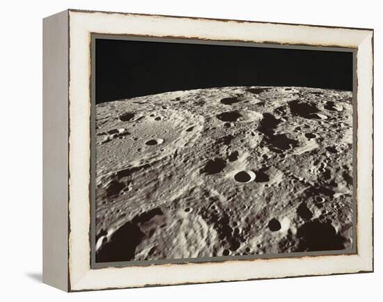 Lunar Surface-null-Framed Premier Image Canvas