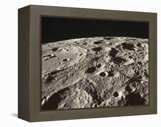 Lunar Surface-null-Framed Premier Image Canvas